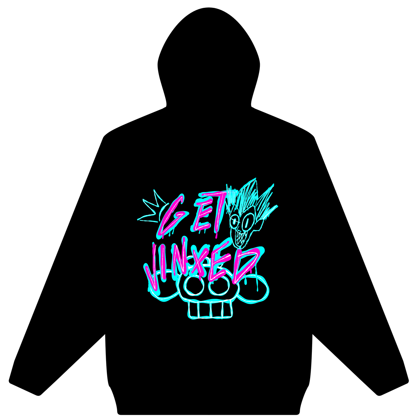 HOODIE "NEON INSANITY"